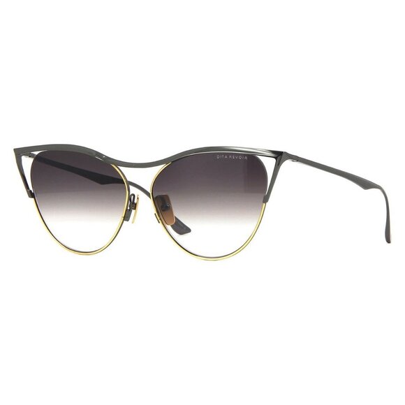 New DITA Revoir Gold Cat Eye DTS 509 03 Sunglasses Women - Picture 1 of 9